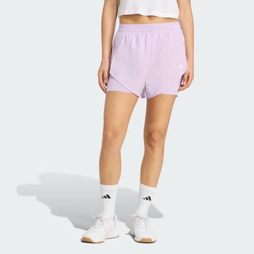 Quần short tập luyện adidas Designed for Training 2 trong 1 Nữ - JX7264