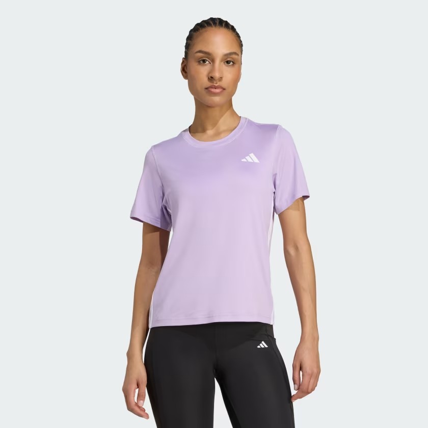 Áo T-shirt tập luyện adidas Essentials 3 sọc Nữ - JY2137
