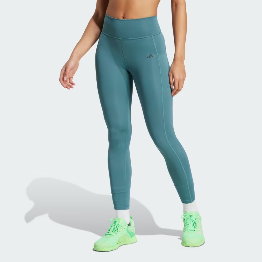 Quần legging tập luyện adidas Stash Optime 7/8 Nữ - JW7610