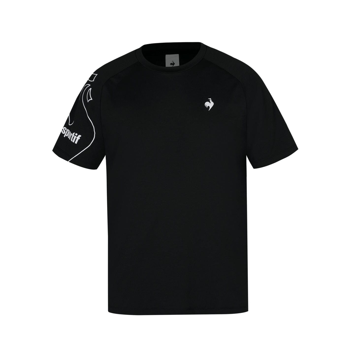 Áo T-shirt le coq sportif Nam QP123GRS23-BLK0