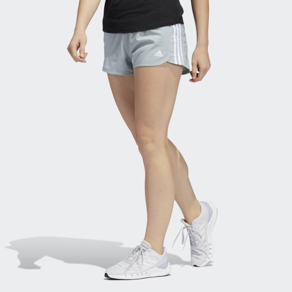 Adidas grey shorts shop womens