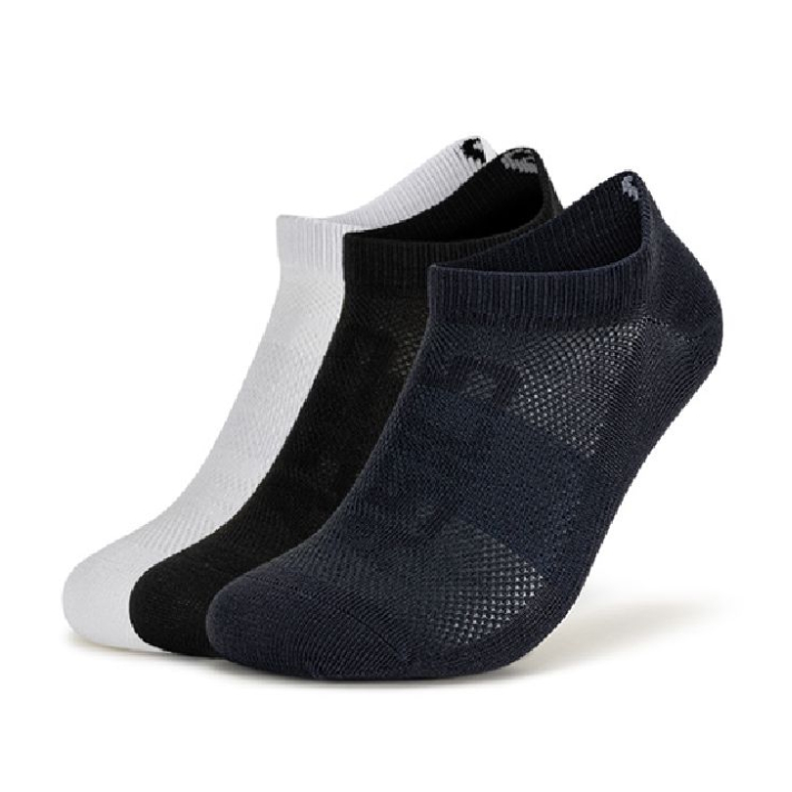 Tất ngắn cổ ASICS 3PK ANKLE SOCKS Unisex - 3013B149.020