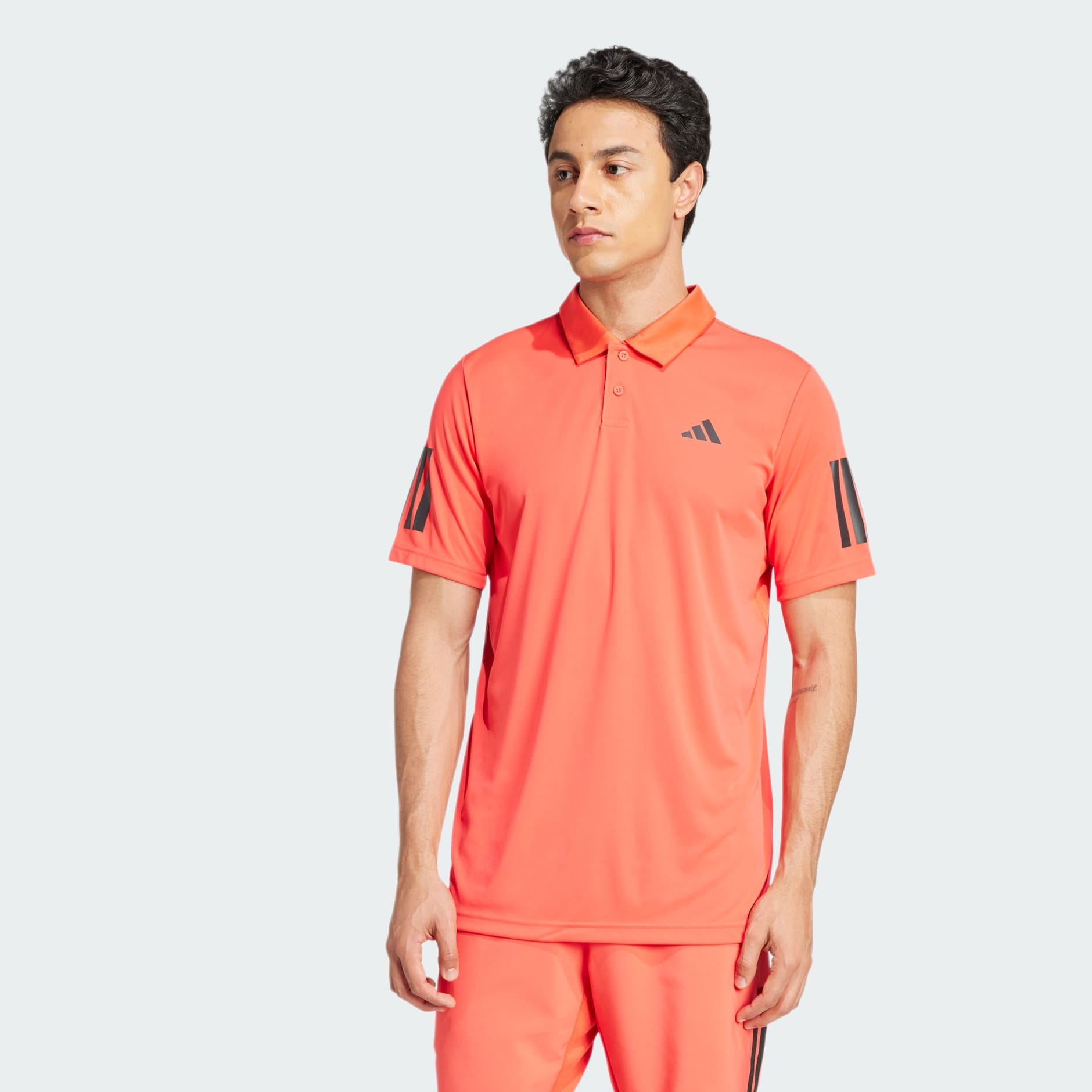 Áo Polo tennis/pickleball adidas Club Tennis 3 sọc Nam - JG0986