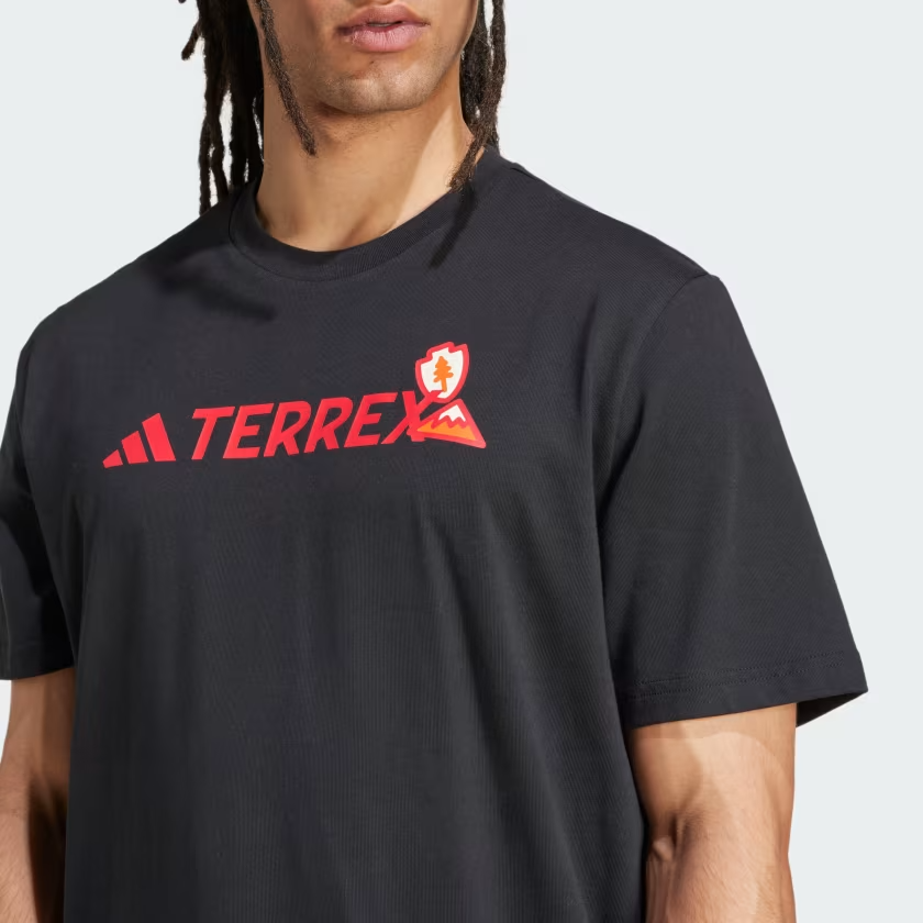 Áo T-shirt leo núi adidas TERREX hoạ tiết Nam JI9165