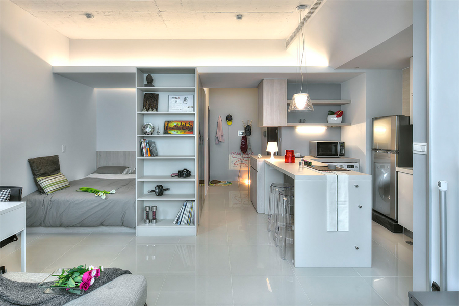 Small Studio Apartment Design Ideas (2019) - Modern, Tiny & Clever