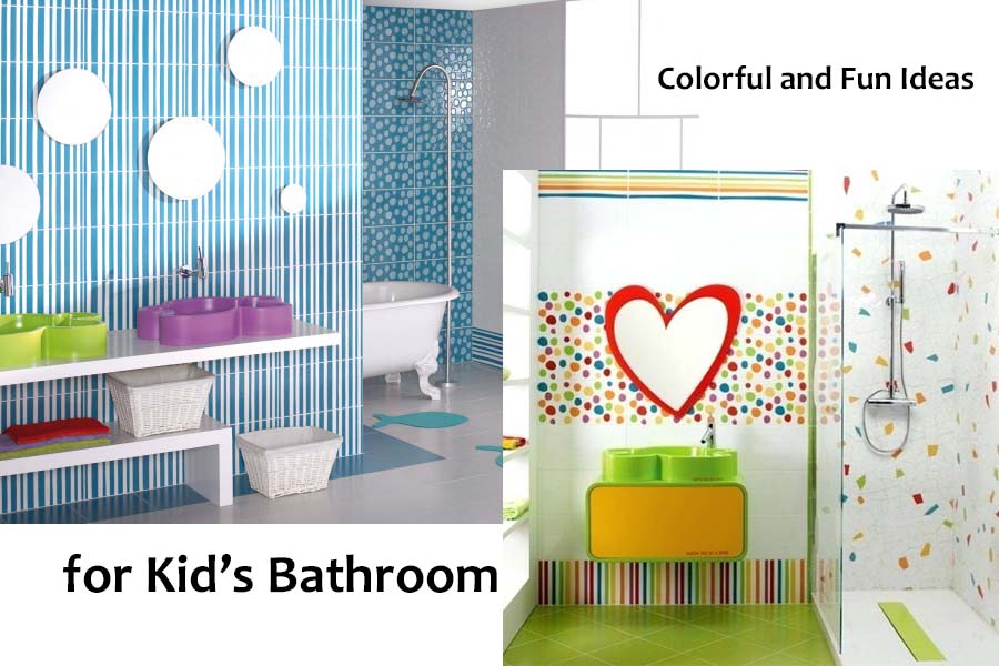 Colorful and Fun Bathroom Ideas for Kids.