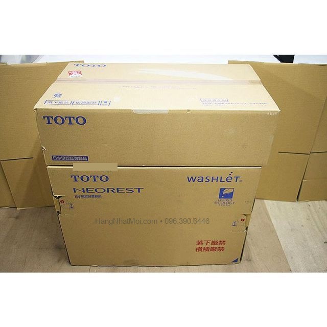 Mặt trước hai thùng đóng gói bộ TOTO CES9720 AS2