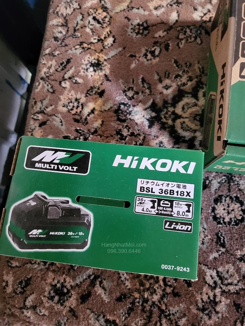 Hộp pin Multi Volt BSL36B18X, loại pin đi kèm bản 36L đang bán.