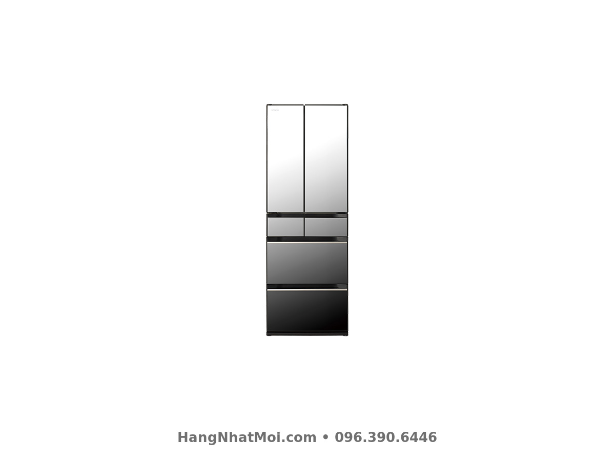 Tủ lạnh Hitachi R-HXC54X mặt gương Crystal Mirror