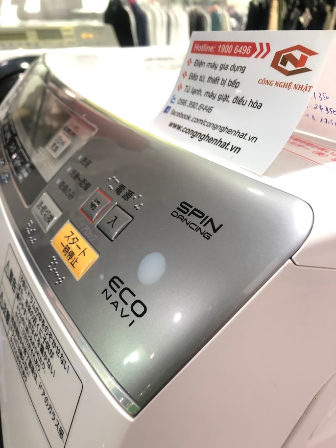Máy giặt cửa trước Panasonic NA-VX7100L nội địa Nhật mới 98% sản