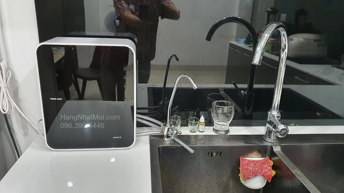 Bố trí TRIM ION GRACE tại khu vực chậu rửa