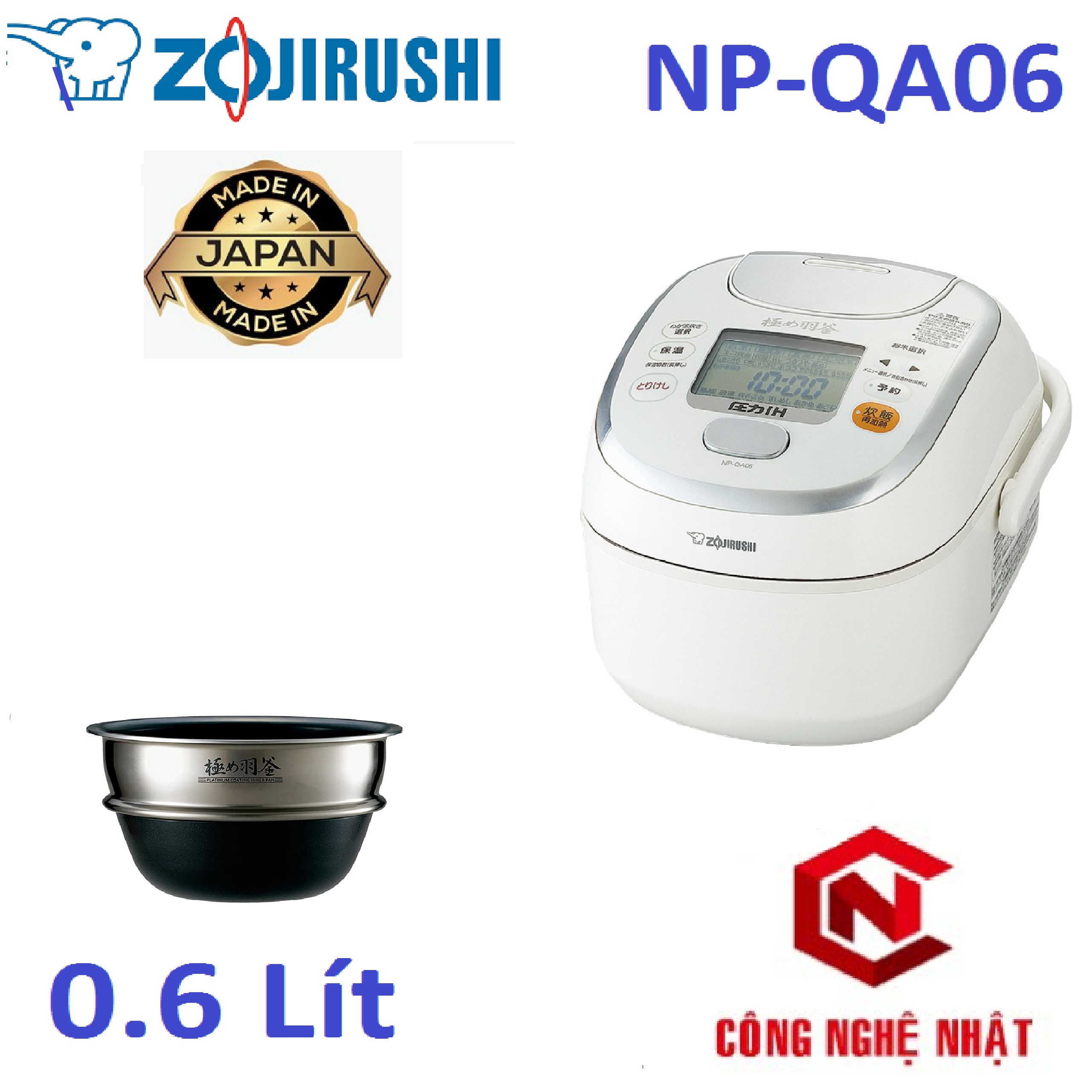 SALE／82%OFF】 美品ZOJIRUSHI NP-QA06 sushitai.com.mx