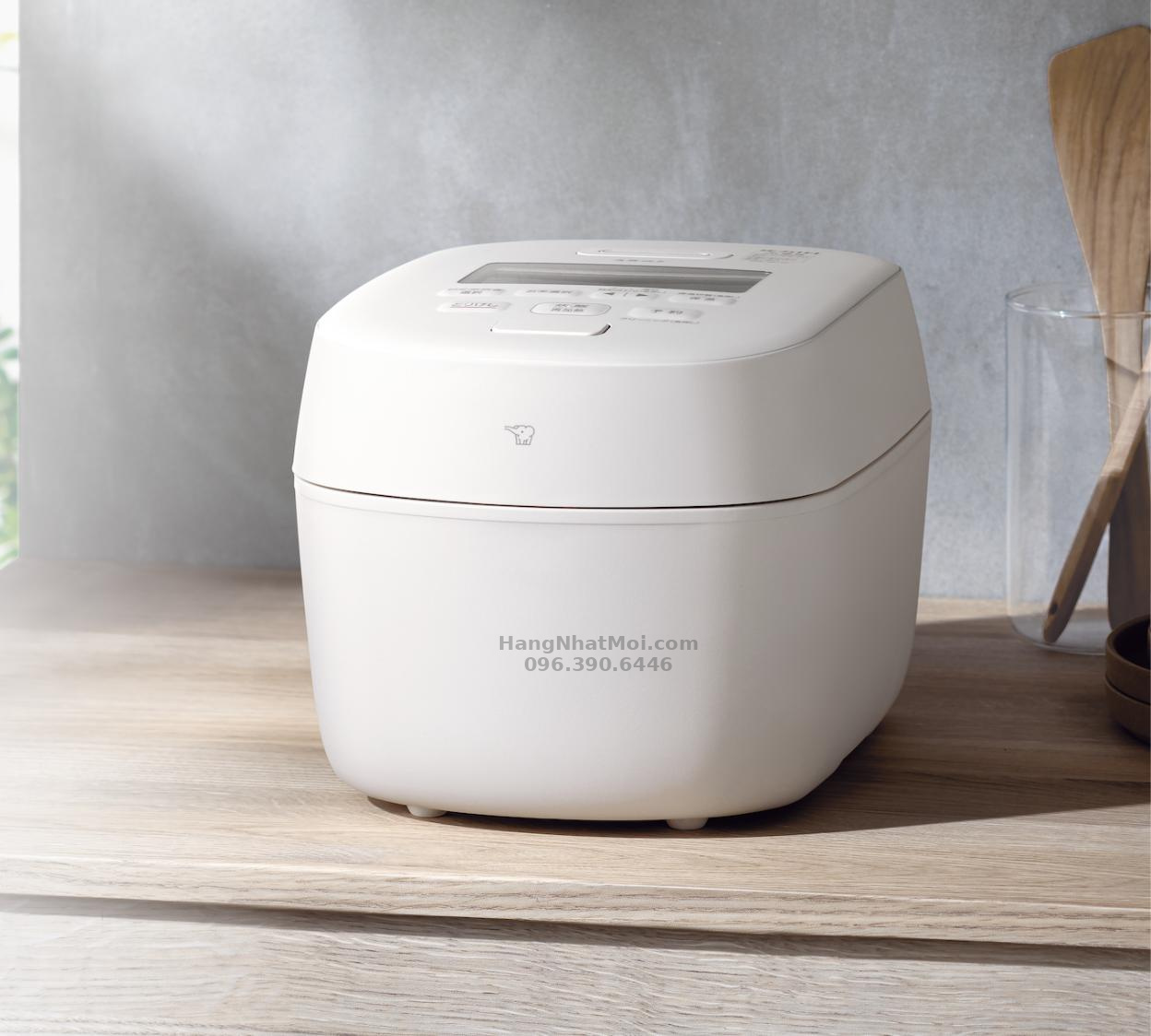 Zojirushi NW-NC10 màu trắng WA trong không gian bếp