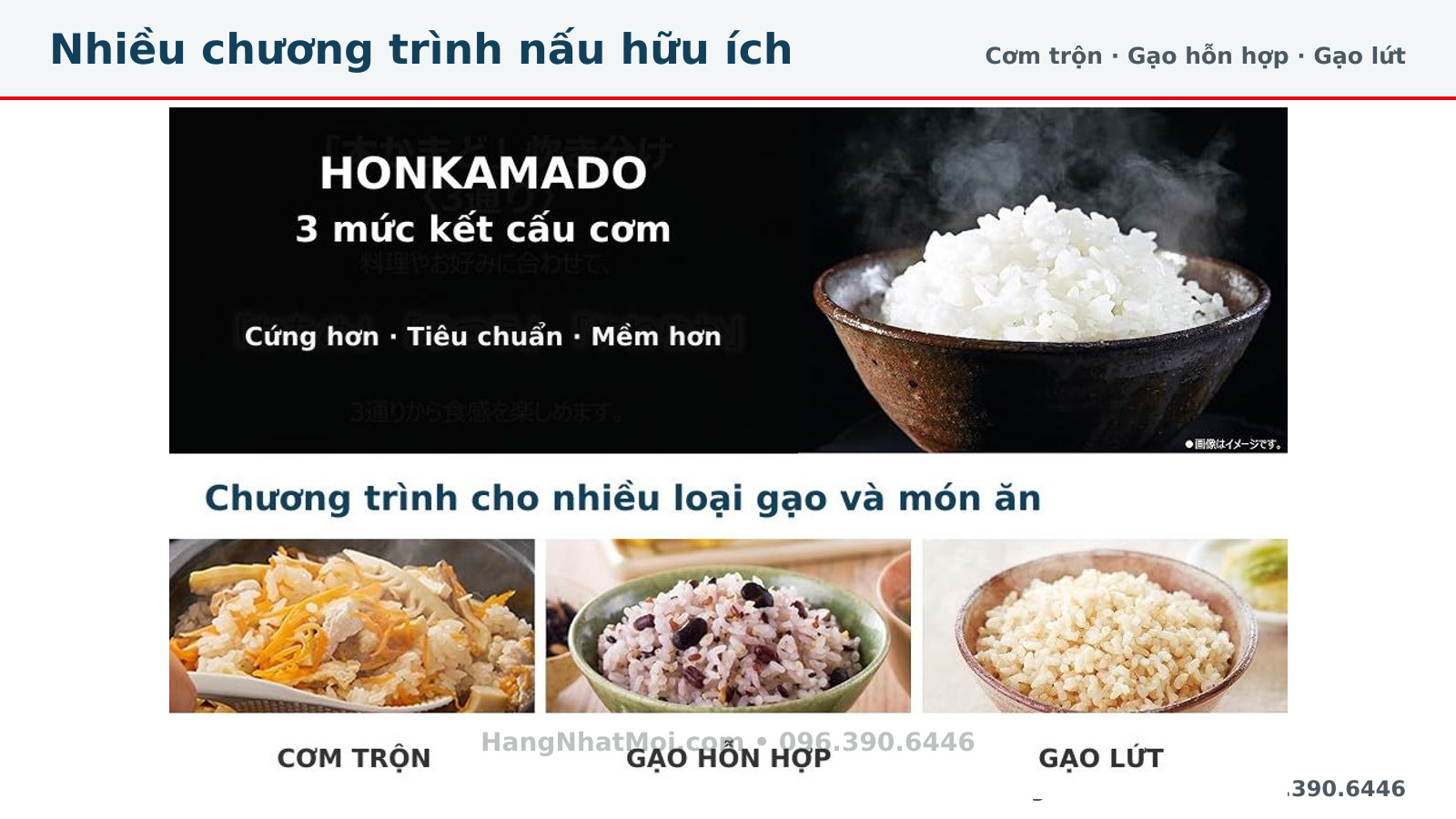 Chương trình nấu Toshiba RC-10ZBHW