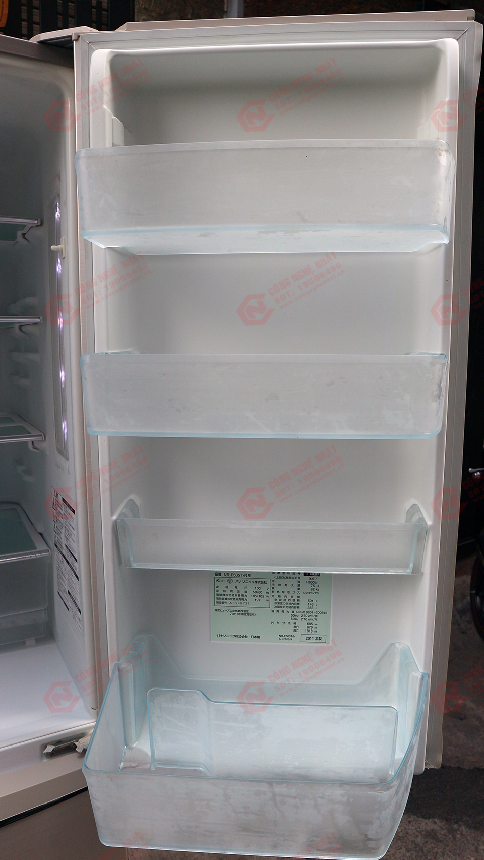 Tủ lạnh 6 Cánh Panasonic NR-F505T-N HÀNG NỘI ĐỊA NHẬT Thể Tủ lạnh 6 Cánh Panasonic NR-F505T-N HÀNG NỘI ĐỊA NHẬT Thể