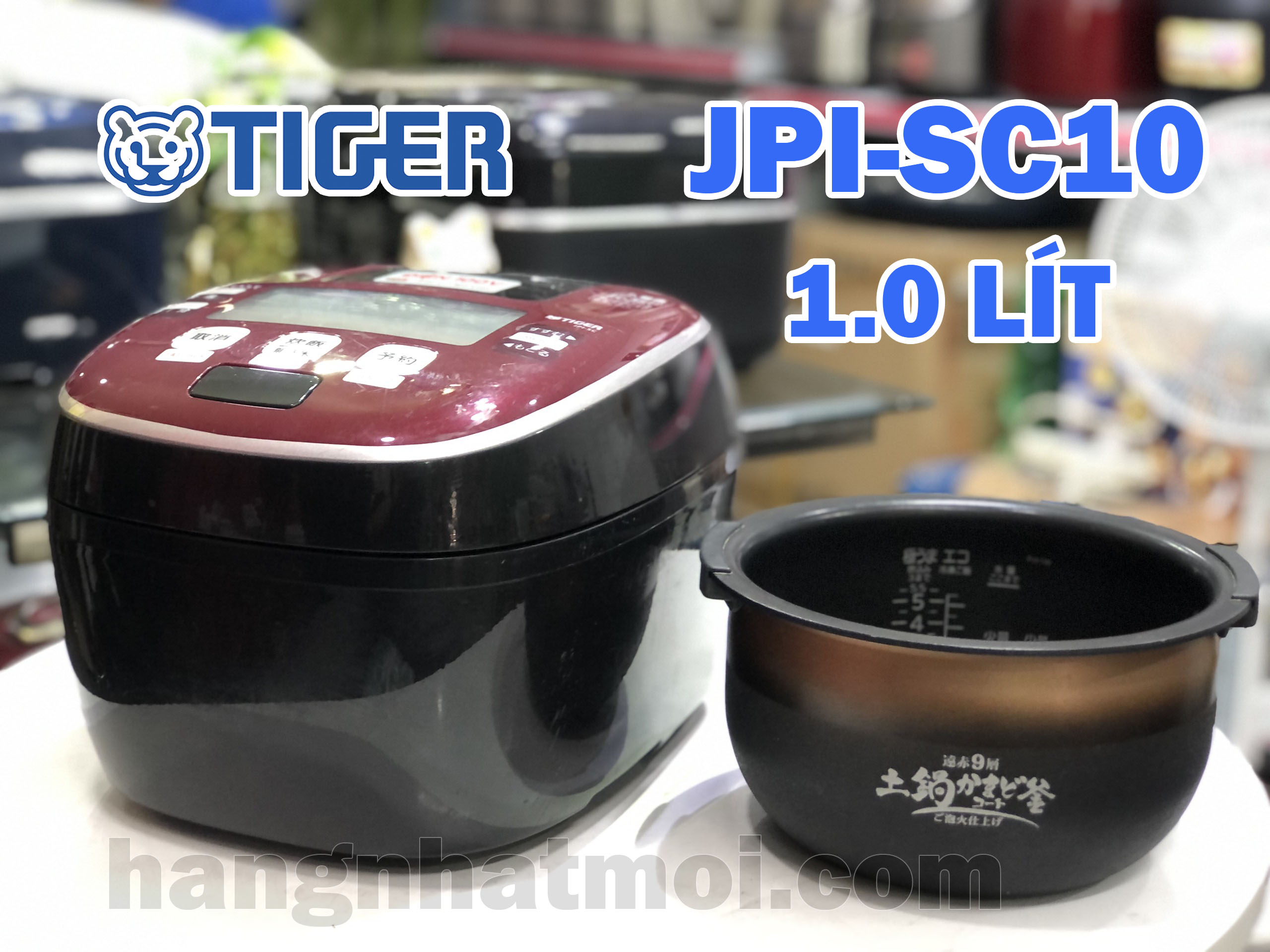 Nồi cơm điện Cao tần IH Áp suất Tiger JPI-SC10 2nd Chính hãng 90%