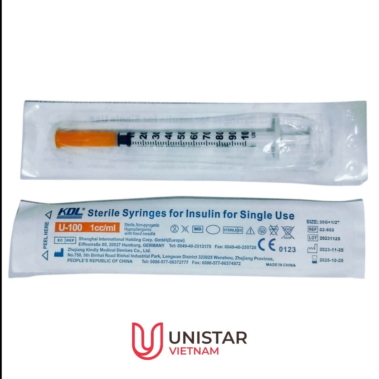 Bơm kim tiêm Insulin