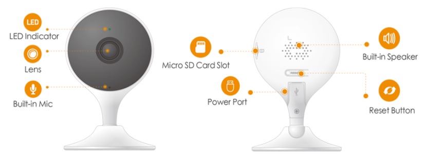 Giới Thiệu Camera IP Wifi KBONE KN-H21W Camera Wifi KBONE KN-H21W | CAMERA THÁI PHIÊN