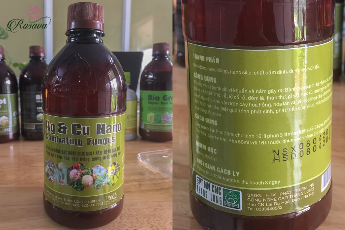 Chế phẩm thế hệ mới Nano bạc đồng silic