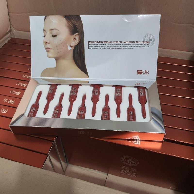 su dung kem duong tai tao da Peel Cream Medi Shyn Stem Cell
