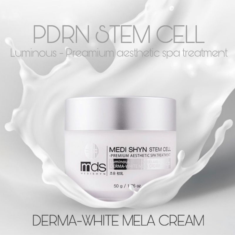 Kem dưỡng trắng trẻ hóa da Derma White Mela Medi Shyn Stem Cell