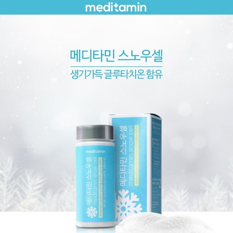 Viên uống trắng da Meditamin Glutathione Snow Cell