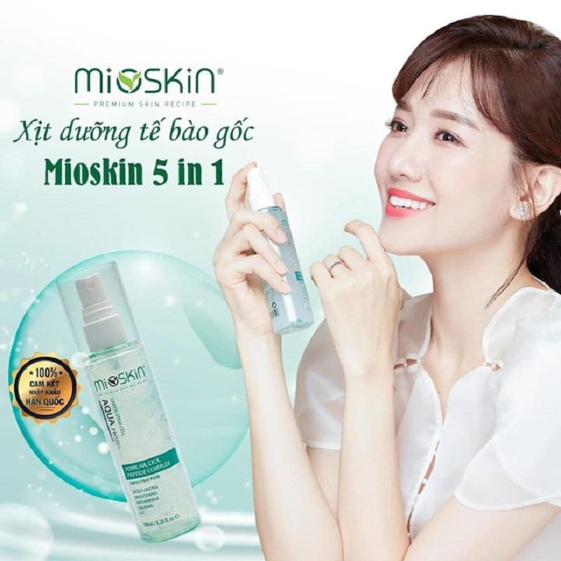 Xịt khoáng phục hồi da Aqua Frozen Mist Mioskin