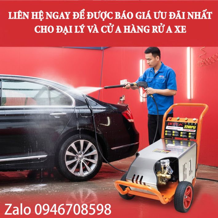 Liên hệ ngay để sở hữu máy rửa xe giá ưu đãi nhất tại Công Ty Ban Mai