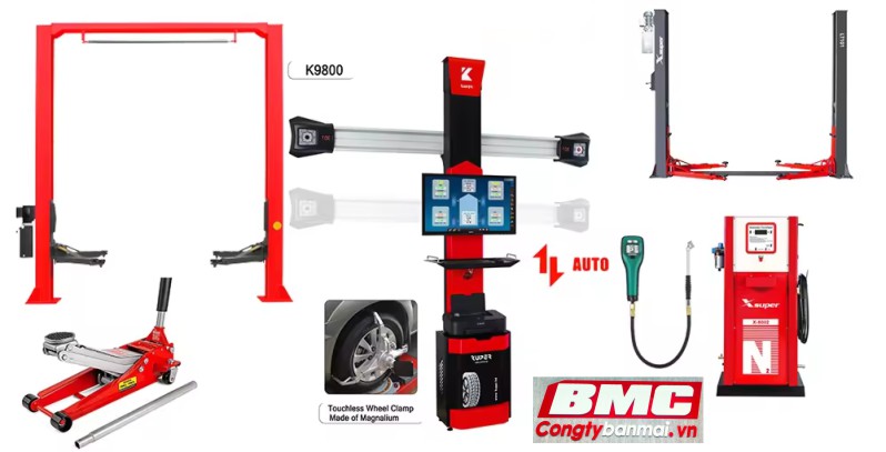 Các Thiết Bị Hỗ Trợ Sửa Chữa Lốp Phổ Biến