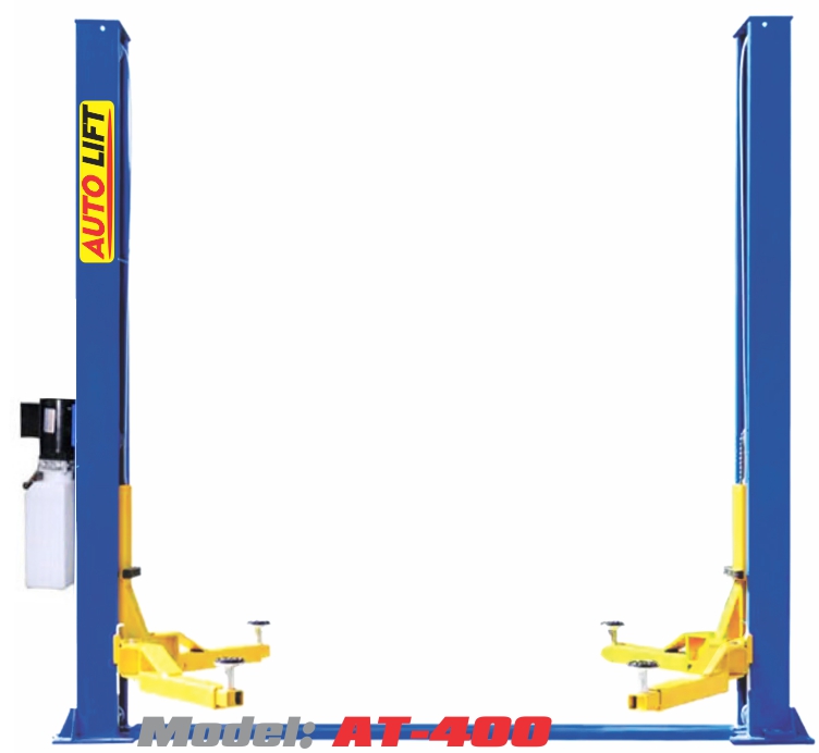 Cầu nâng 2 trụ cổng dưới AT-400 