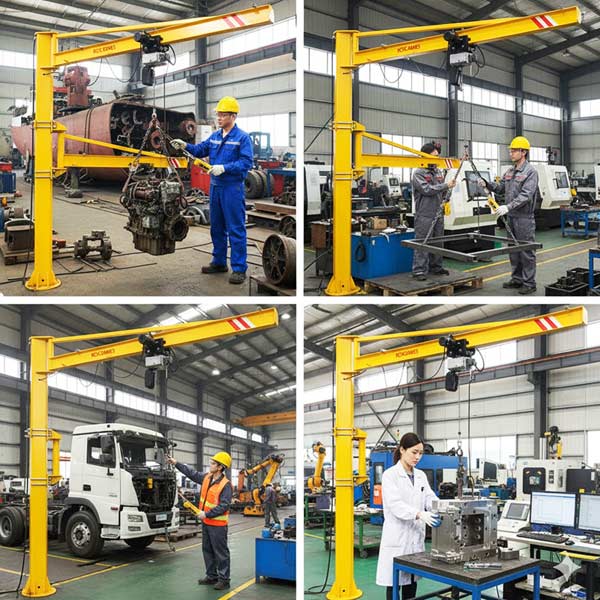 Cấu xoay công nghiệp 360 độ