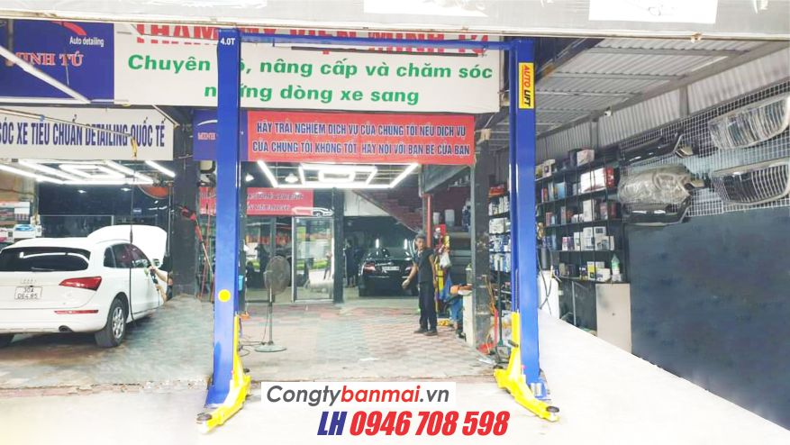 chuyên lắp đặt sửa chữa cầu nâng xe ô tô