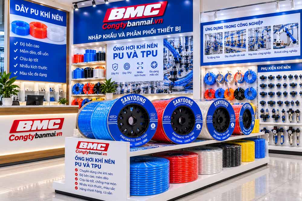 Công ty ban mai chuyên nhập khẩu và bán ống PU và TPU