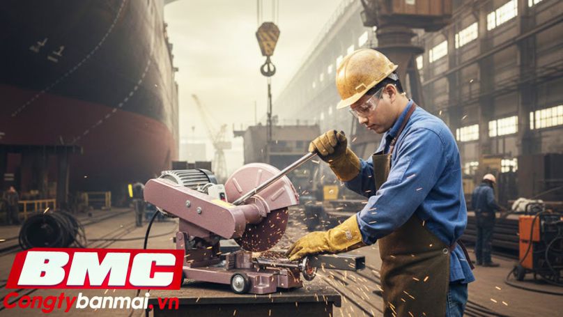 Công Ty Ban Mai cung cấp máy cắt sắt Tiến Đạt chính hãng