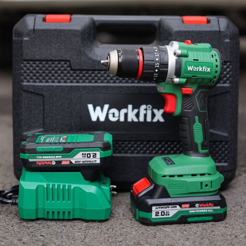 Đặc điểm máy khoan Pin Workfix WF-ID2110BL