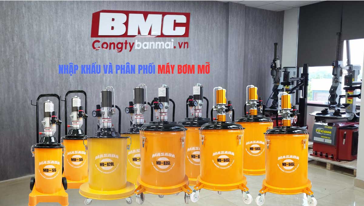 Địa chỉ bán máy bơm mỡ uy tín