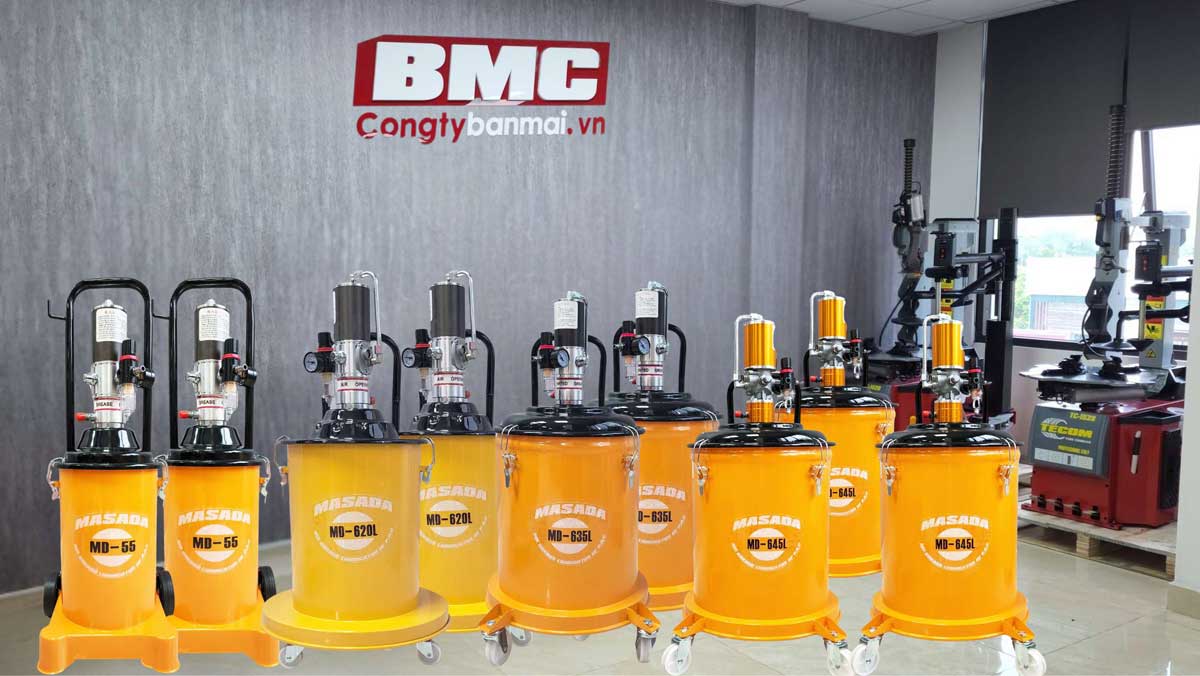Địa chỉ bán máy bơm mỡ khí nén uy tín