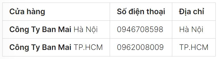 Mua bình bọt tuyết ở đâu và địa chỉ liên hệ