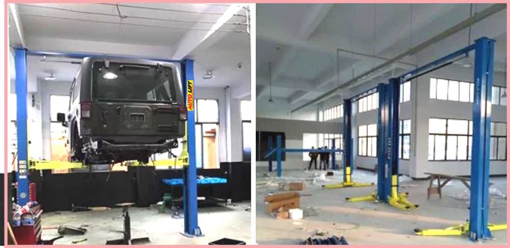 Giá bán cầu nâng ô tô 2 trụ, thanh lý cầu nâng ô tô 2 trụ