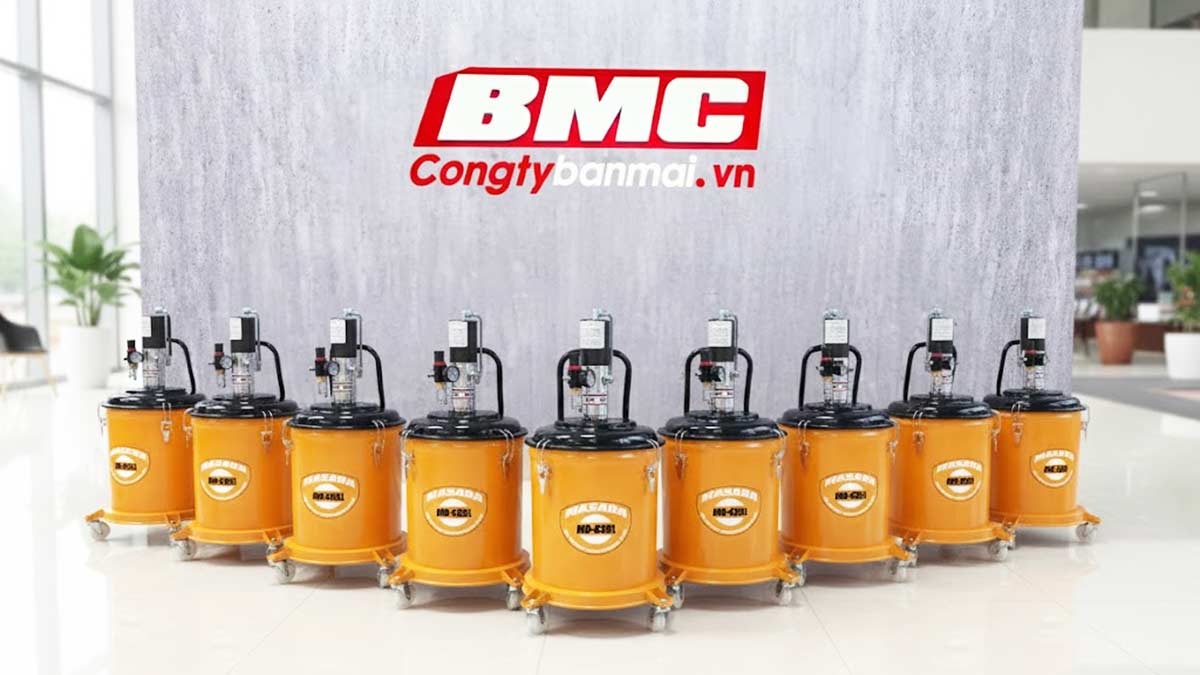 Máy bơm mỡ hơi Masada, Máy bơm mỡ bò