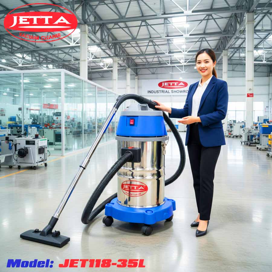 Hình ảnh Máy hút bụi công nghiệp JETTA 35 lít JET118-35L