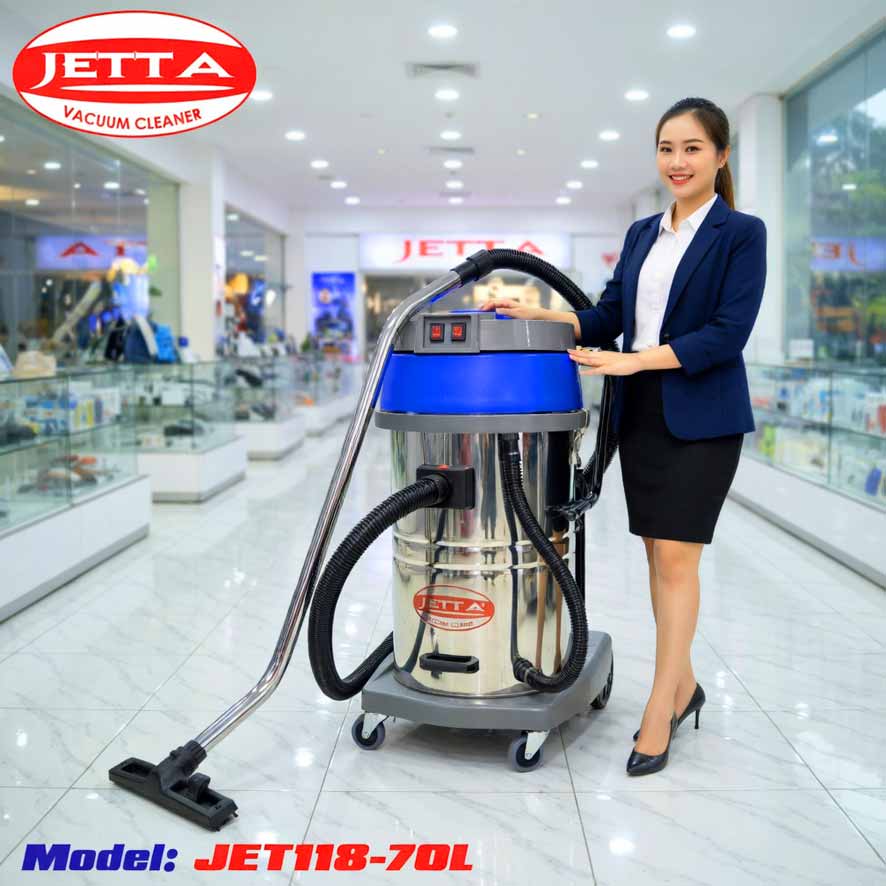 Hình ảnh máy hút bụi JETTA 70 lít JET118-70L
