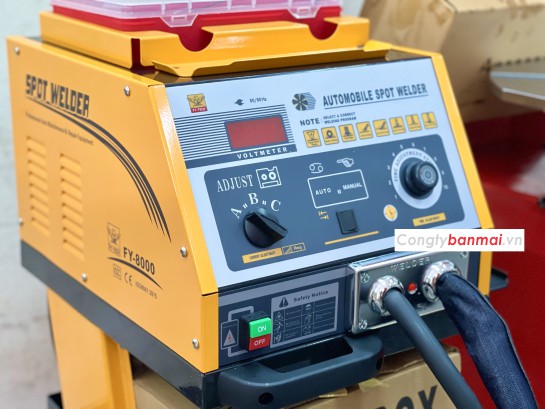 hình ảnh panel máy hàn giật rút tôn FY-8000