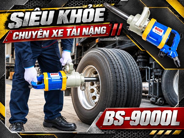 Hình ảnh súng xiết bu lông 1 inch cho xe tải