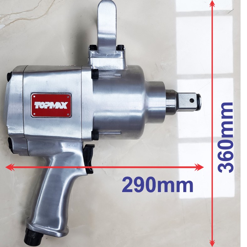 Kích thước súng bắn bu lông 1 inch Topmax TP-5500P