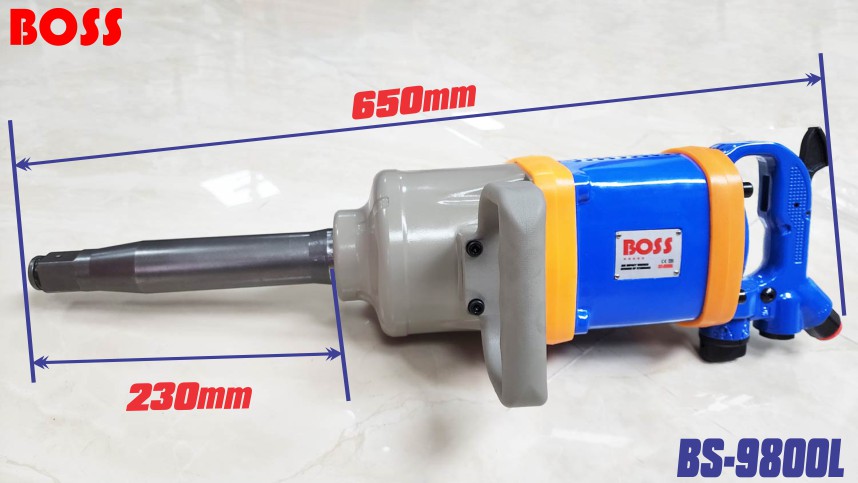 Kích thước súng bắn bu lông 1 inch BOSS BS-9800L