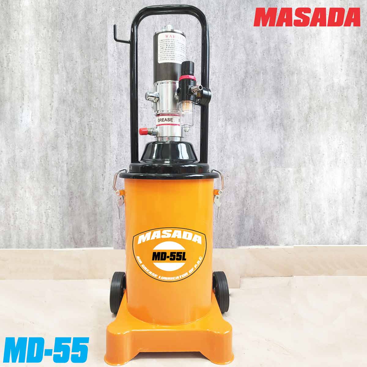 Máy bơm mỡ hơi 13 lít Masada MD-55