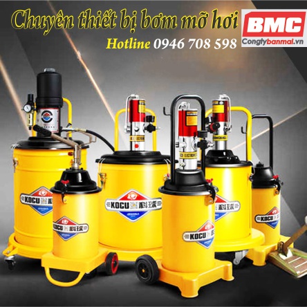 máy bơm mỡ khí nén Kocu