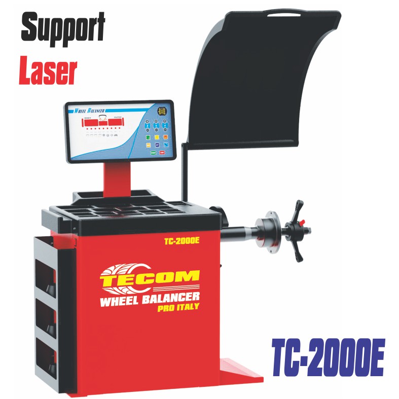Máy cân bằng lase TC-2000E, Máy cân bằng lốp TC-2000E, Máy cân mâm lase TC-2000E,