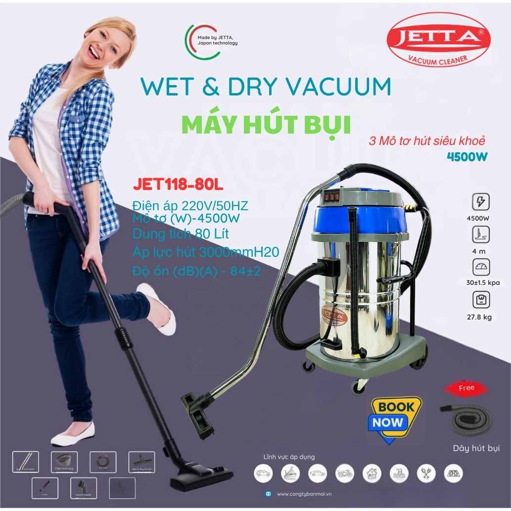 Máy hút bụi công nghiệp